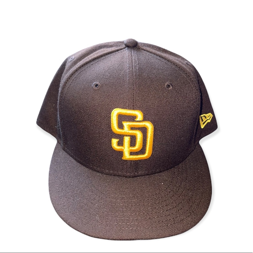 New Era Brown & Gold San Diego Padres SnapBack Hat